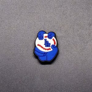 (5/$15) Dodgers Croc Charm
